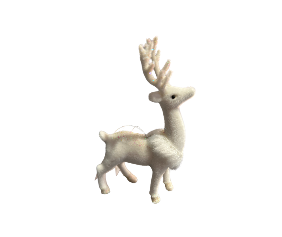 White Mini Reindeer - Country of Origin : Belgium