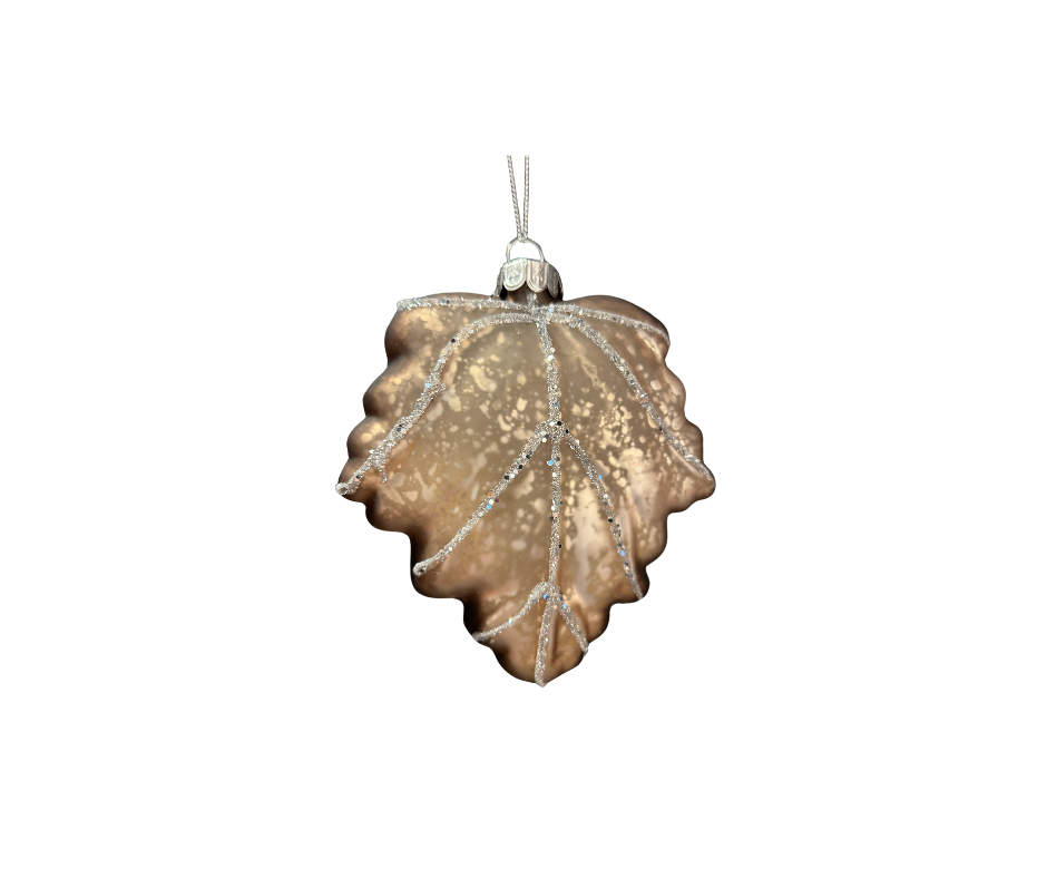 Bronze frosted leaf - Country of Origin : Belgium