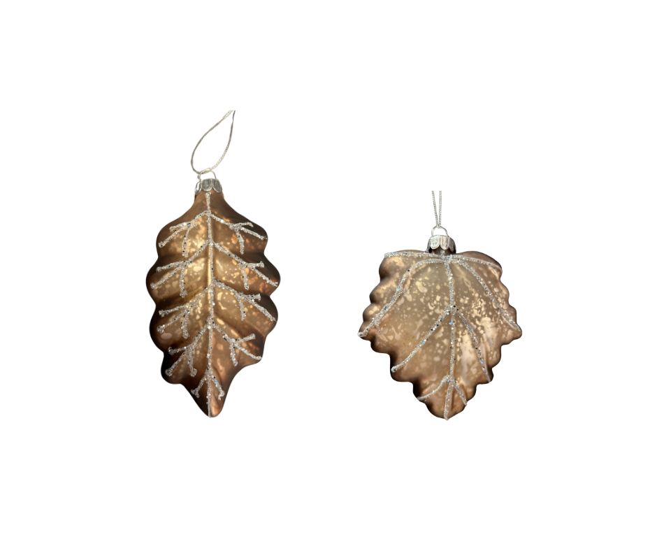 Bronze frosted leaf - Country of Origin : Belgium