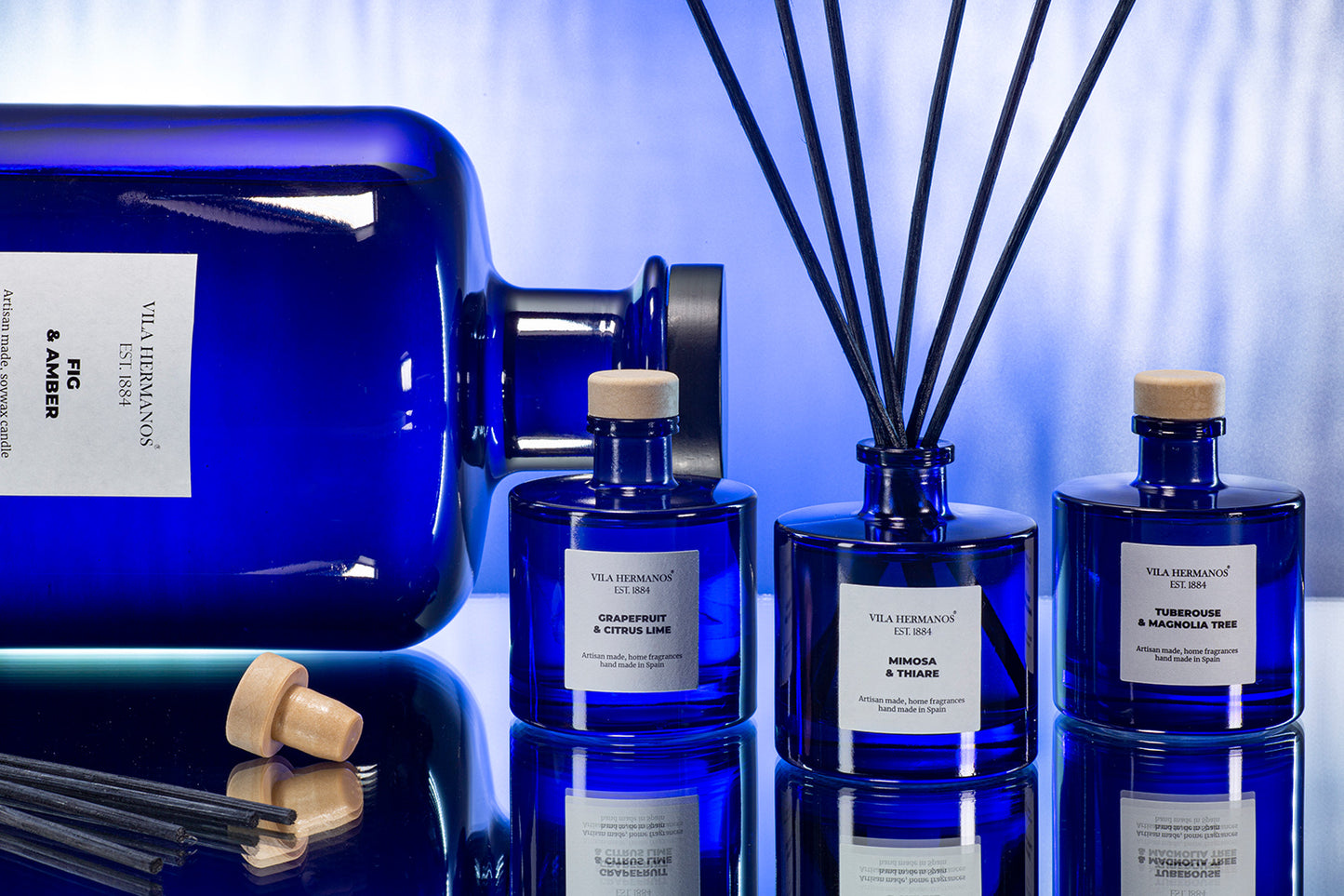 Apothecary Eucalyptus & Mint Reed Diffuser - 100ml -  Country of Origin: Spain