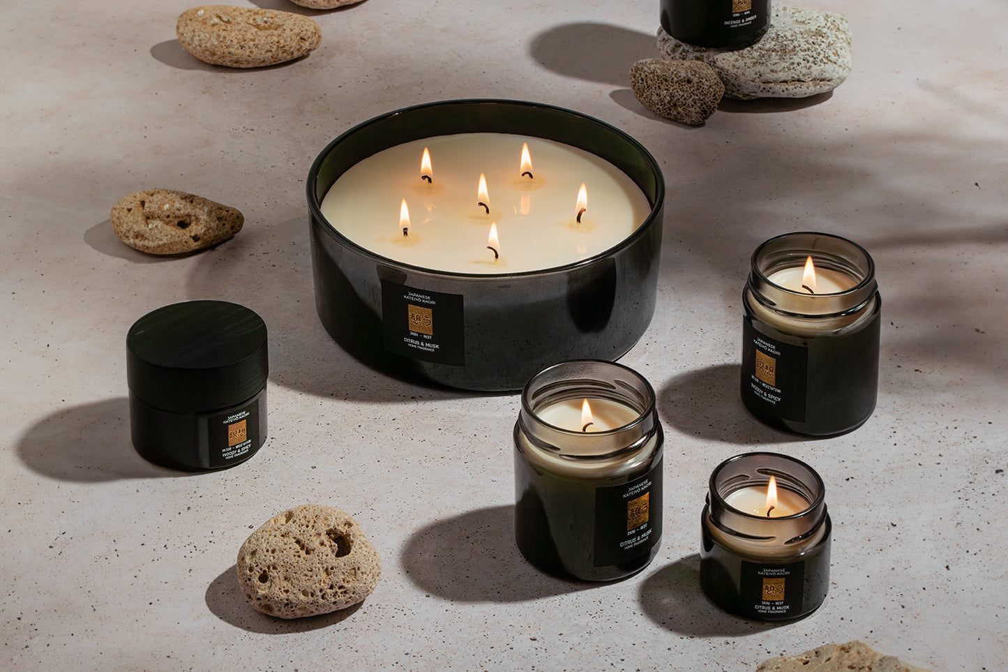 Apothecary Japanese Soul Candle - 900gr -  Country of Origin: Spain