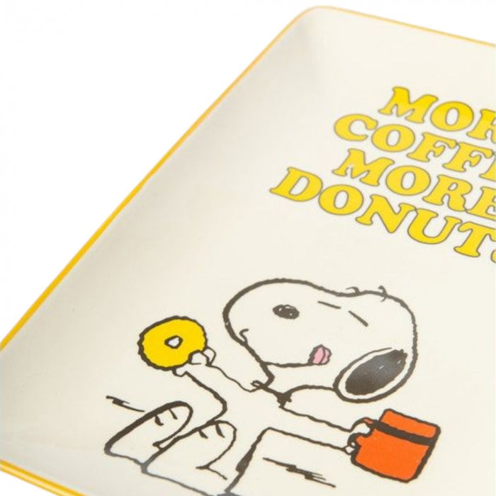 Snoopy More Coffee More Donuts - Country of Origin: Italy