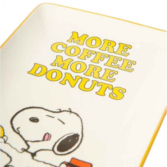 Snoopy More Coffee More Donuts - Country of Origin: Italy