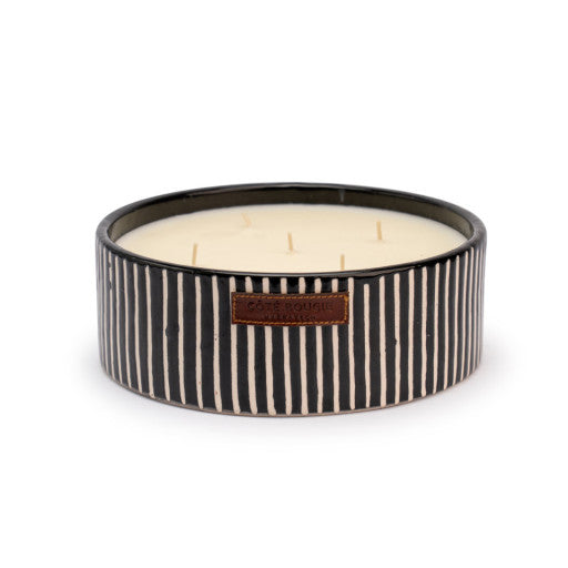 Flat Zebra Candle - Country of Origin: Franch
