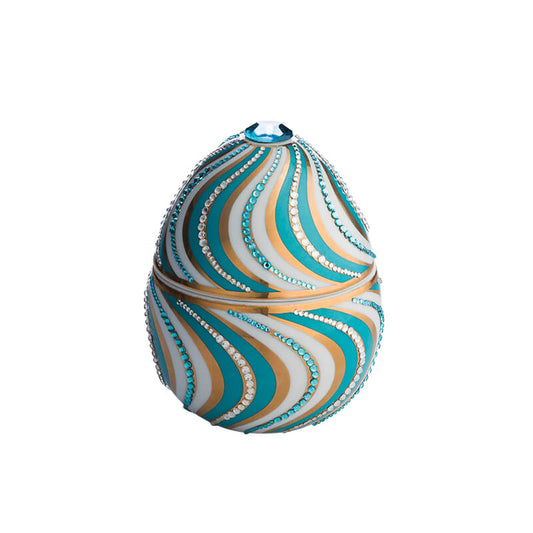 Helicoidal Egg Candle - Bois de Russie - 220 g - Country of Origin: Italy