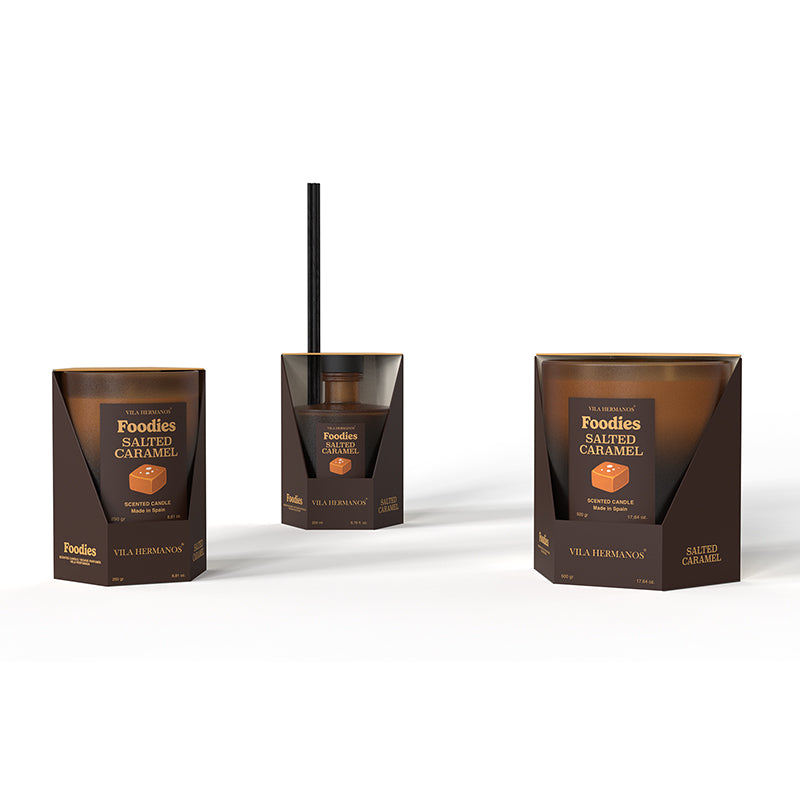 Salted & Caramel Reed Diffuser - 200ml - Country of Origin: Spain