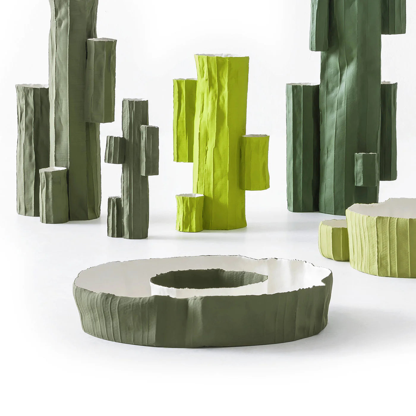 Cactus Vase -  Country of Origin: Italy