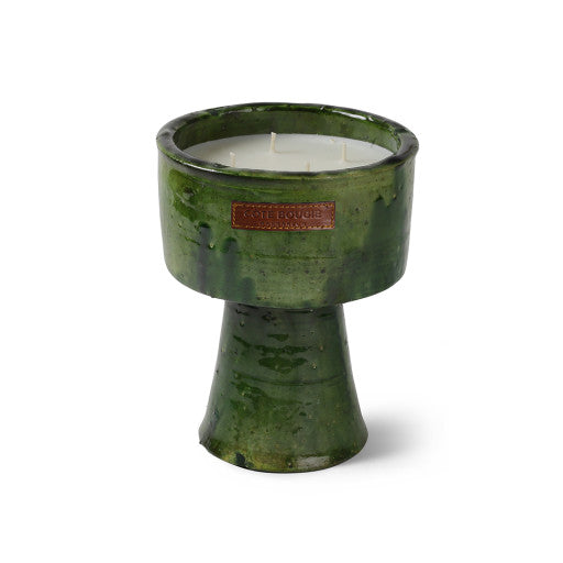 Tamegroute Green Candle - Cup - Country of Origin: Franch