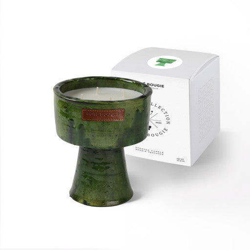 Tamegroute Green Candle - Cup - Country of Origin: Franch