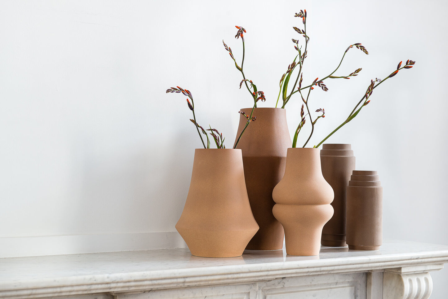Vase Amber - Country of Origin: Belgium