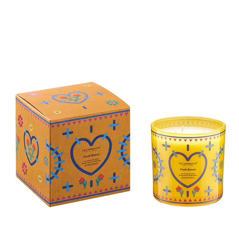 Fresh Breeze Candle -500gr - Country of Origin: Spain