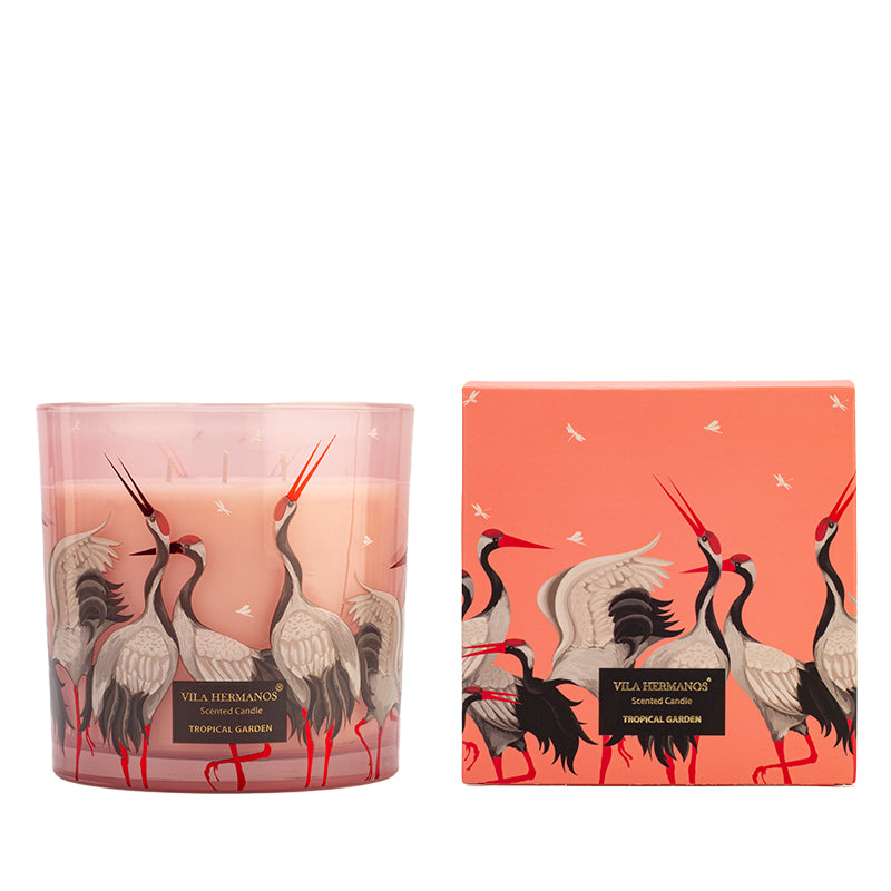 Tropical Garden Candle - 650gr - Country of Origin: Spain